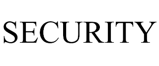 SECURITY trademark