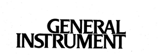 GENERAL INSTRUMENT trademark