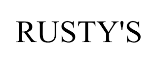 RUSTY'S trademark