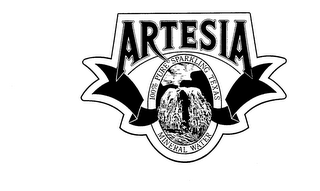 ARTESIA 100% PURE SPARKLING TEXAS MINERAL WATER