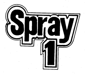 SPRAY 1 trademark