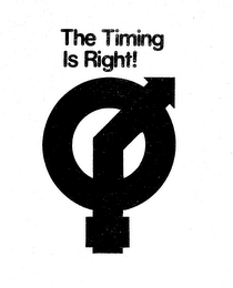 THE TIMING IS RIGHT! trademark