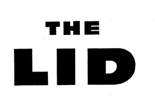 THE LID trademark