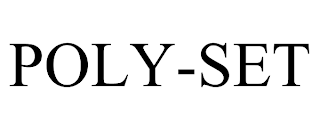 POLY-SET trademark