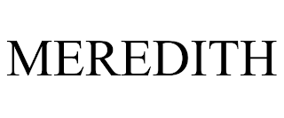 MEREDITH trademark