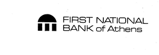 FIRST NATIONAL BANK OF ATHENS