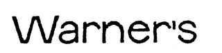 WARNER'S trademark