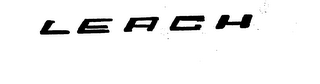 LEACH trademark