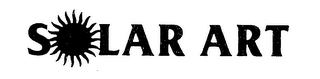 SOLAR ART trademark