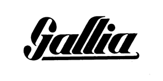 GALLIA trademark