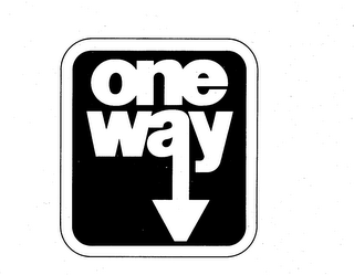 ONE WAY trademark