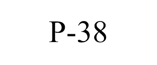 P-38 trademark