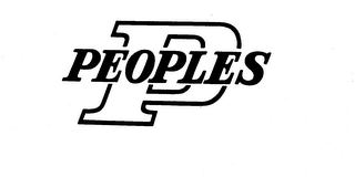 P PEOPLES trademark
