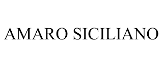 AMARO SICILIANO trademark
