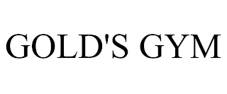 GOLD'S GYM trademark