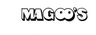 MAGOO'S trademark