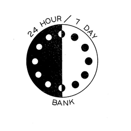 24 HOUR/7 DAY BANK trademark