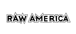 RAW AMERICA trademark