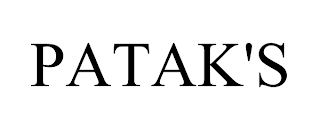 PATAK'S trademark