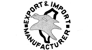 EXPORT & IMPORT MANUFACTURERS trademark