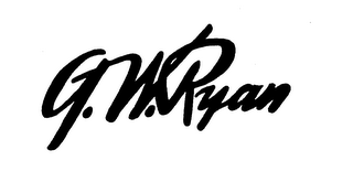G. W. RYAN trademark