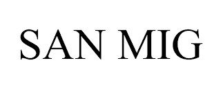SAN MIG trademark