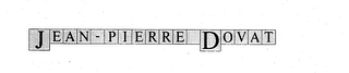 JEAN-PIERRE DOVAT trademark