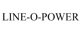 LINE-O-POWER trademark