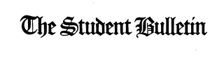THE STUDENT BULLETIN trademark