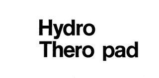 HYDRO THERO PAD trademark