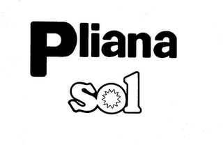 PLIANA SOL trademark