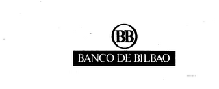 BB BANCO DE BILBAO trademark