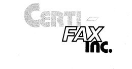 CERTI-FAX INC. trademark