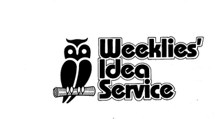 WEEKLIES' IDEA SERVICE