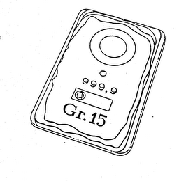999,9 GR.15 trademark
