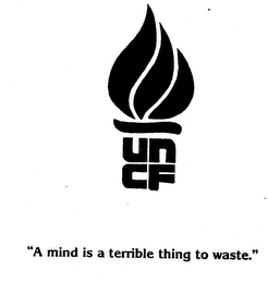 UNCF "A MIND IS A TERRIBLE THING TO WASTE" trademark