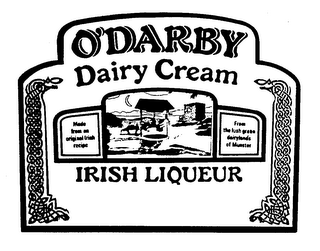 O'DARBY DAIRY CREAM IRISH LIQUEUR