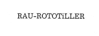 RAU-ROTOTILLER trademark