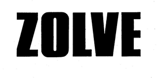 ZOLVE trademark