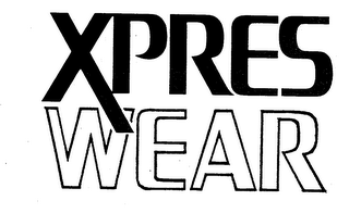 XPRES WEAR trademark