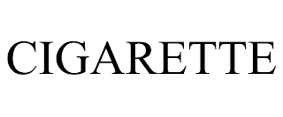 CIGARETTE trademark