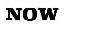 NOW trademark