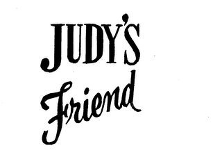 JUDY'S FRIEND trademark
