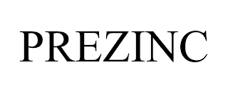 PREZINC trademark