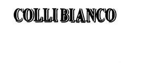 COLLIBIANCO trademark