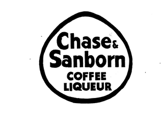 CHASE & SANBORN COFFEE LIQUEUR