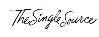 THE SINGLE SOURCE trademark
