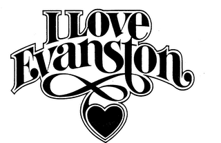 I LOVE EVANSTON trademark