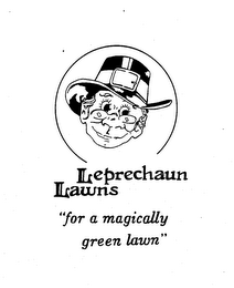LEPRECHAUN LAWNS "FOR A MAGICALLY GREEN LAWN" trademark