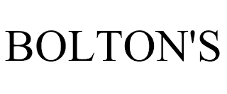 BOLTON'S trademark